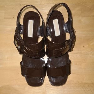 Michael Kors chunky platform heels